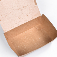 Sunzza – boîte pliable à emporter personnalisée pour aliments de poulet, emballage artisanal en papier jetable pour hamburgers de restauration rapide