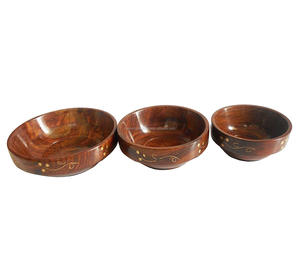 ชามไม้ทำมือรักษ์โลก ดีไซน์โดดเด่น เทคนิคการขัดเงา ปลอดภัยสำหรับสัมผัสอาหาร สไตล์โมเดิร์นมินิมอล เหมาะสำหรับใช้ในบ้านและโรงแรม - Product Image 4