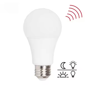 A60 <span class=keywords><strong>5W</strong></span> LED Radar Sensor de movimiento Bombilla Sensor de control de luz Bombilla LED A60 <span class=keywords><strong>E27</strong></span> <span class=keywords><strong>5W</strong></span> - Product Image 3