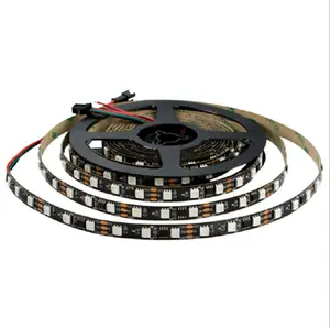 Etop-12V/24v/5V12V WS2811 RGB 5 roll/m 150LEDs 5m IP68 à prova d'água silicone luzes de tira led PCB branco conectores x-conect