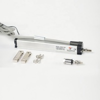 Transductor de desplazamiento rectilíneo pequeño con varilla de tracción de 100 mm para máquina de calzado KTM