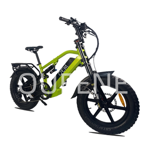 QUEENE haute puissance longue portée suspension complète neige tout-terrain <span class=keywords><strong>20</strong></span> <span class=keywords><strong>pouces</strong></span> roue vélo électrique gros VTT - Product Image 2