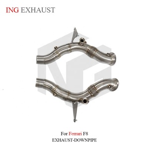 <span class=keywords><strong>Tubo</strong></span> <span class=keywords><strong>di</strong></span> <span class=keywords><strong>Scarico</strong></span> in Acciaio Inox ING per Ferrari F8 con Prestazioni Elevate e Componenti Auto <span class=keywords><strong>di</strong></span> Alta Qualità - Product Image 6