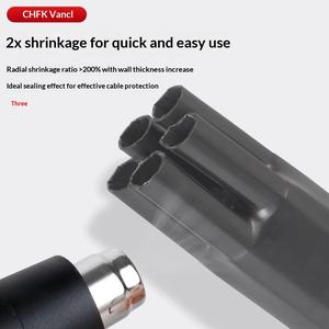 1KV Laagspanningskabel Krimpkous Eindkap Stroomkabel Vijfvingerige huls Rubberen siliconen 2345-aderig isolerend - Product Image 2