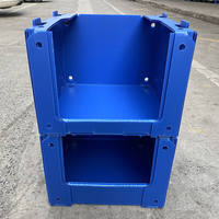 Boîte de rangement personnalisée empilable pour entrepôt, bac de picking, boîte de déménagement, emballage recyclable en carton ondulé, boîtes à vêtements