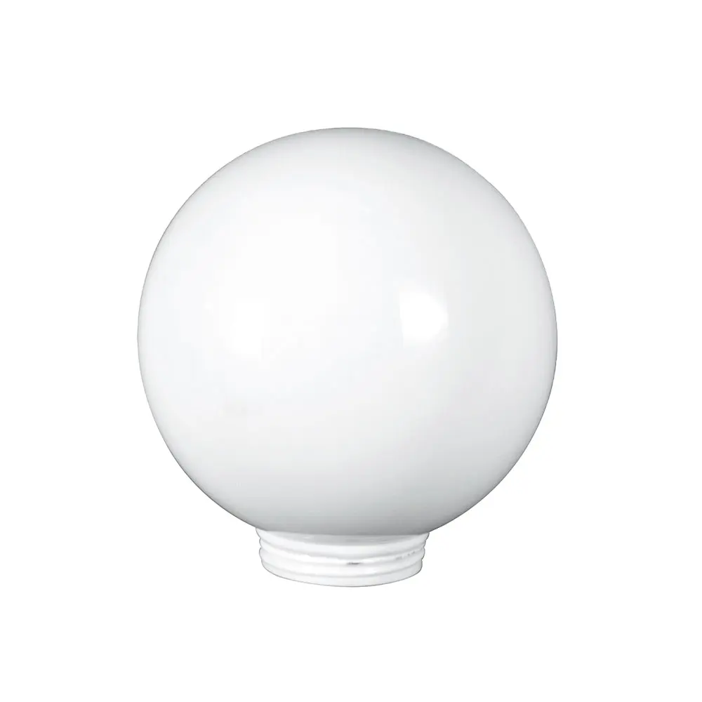 20 Inci Bola Lampu Dinding Bola Putih Luar Ruangan Plastik Pmma Akrilik Globe Kap Lampu Meja