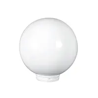 White Plastic Wall Ball Light Globe