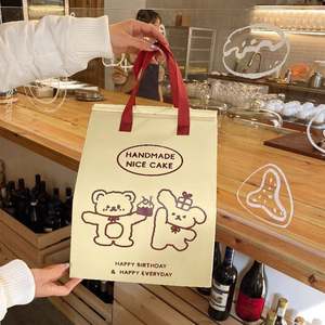 Sacs isothermes extra-larges en non-tissé pour la livraison d'épicerie, sacs à provisions, sacs isothermes pour la restauration - Product Image 3