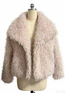Chaqueta <span class=keywords><strong>de</strong></span> mujer <span class=keywords><strong>de</strong></span> <span class=keywords><strong>piel</strong></span> sintética con cuello grande <span class=keywords><strong>de</strong></span> <span class=keywords><strong>piel</strong></span> <span class=keywords><strong>de</strong></span> zorro - Product Image 6