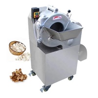 Commerciële Sanfu Hoge-Nauwkeurigheid Fruit- en Groente Snijmachine Aardappel Wortel Ui Kubus Snijder 220V/110V Motor Kerncomponent Te Koop