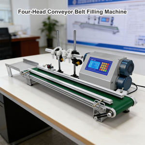 Bomba Peristáltica 4H1200 de 4 Cabezales, Máquina Automática de Llenado de Perfume y Tinta con Línea Transportadora - Product Image 3