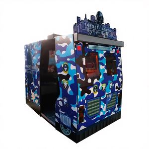 Simulateur de tir Ghost SWAT de deuxième génération, nouveau modèle pour adultes, machine de jeu d'arcade à monnayeur de grande taille, machine originale avec boîtier en bois - Product Image 1