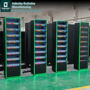 Satom Australia europa porta chiusa <span class=keywords><strong>in</strong></span> metallo portasigarette porta tabacco da esposizione cassetto armadio per stazione di servizio negozio di fumo - Product Image 2