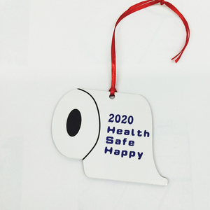 Adorno de <span class=keywords><strong>papel</strong></span> higiénico para sublimación, adorno de <span class=keywords><strong>papel</strong></span> higiénico en blanco, MDF, adorno, <span class=keywords><strong>navidad</strong></span> - Product Image 4