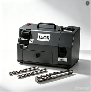 เครื่องลับคมดอกเอ็นมิลล์ TEBAK แบบใบมีดเกลียว สำหรับดอกคาร์ไบด์และ HSS แบบ 2/3/4 ฟลุต ช่วงการเจียร 4-14 มม. - Product Image 2