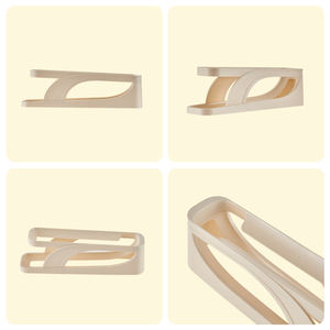 UFORU Plastic <strong>Egg</strong> Dispenser Rolling Storage Container Holder for Refrigerator <strong>Egg</strong> Organizer - Product Image 3