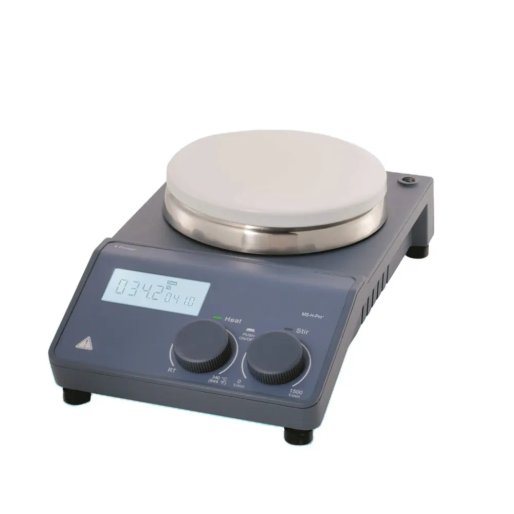 MS-H-Pro+ Heating Temperature 340 Degree LCD Digital Hotplate Magnetic Stirrer Ceramic Coated Hotplate Stirrer