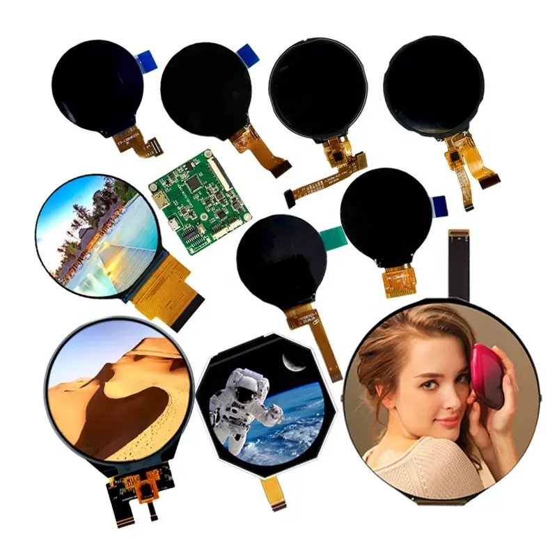 3.4'' 3.4 CTP inch 240*240 LCD panel smart watch round circular lcd module display touch screen