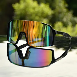 Hot Selling Uv400 Cycling Unisex Set Tr90 Tactical White Frame Polarized 2021 Sports Sunglasses Mens