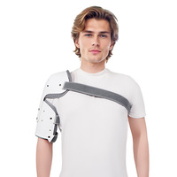Attelle d'épaule unisexe anatomique réglable pour la protection des articulations de l'épaule et du coude