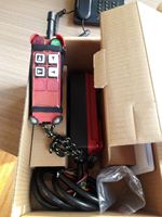Control Remoto Telecrane de 4 Botones y Doble Velocidad F21-4D para Grúa Puente