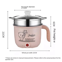 Casserole électrique multifonctionnelle de style américain en acier inoxydable, écologique, pour la maison, avec couvercle