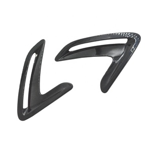 Para <span class=keywords><strong>BMW</strong></span> Serie 3 <span class=keywords><strong>GT</strong></span> F30 <span class=keywords><strong>320</strong></span> 2013 2014 2015 2016 <span class=keywords><strong>2017</strong></span> 2018 2 uds coche ala lateral flujo de aire guardabarros parrilla salida ventilación embellecedor - Product Image 1