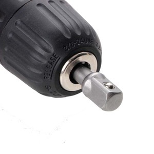 3/8 <b>Drill</b> <b>Bit</b> Extension Rod 50mm Length 45 Steel Zinc Plated Adaptor For Power Tools - Product Image 1