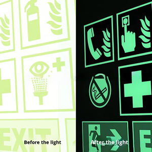 <span class=keywords><strong>Film</strong></span> Adhésif Luminescent PET/PVC - Stockage <span class=keywords><strong>de</strong></span> Lumière 2/4/6H, Imprimable par Jet d'Encre pour Gravure sur Vêtements et Indicateur <span class=keywords><strong>de</strong></span> <span class=keywords><strong>Feu</strong></span> Lumière Nocturne - Product Image 3