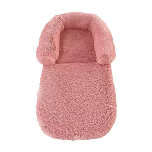 Cobello Rechteck Plüsch Memory Foam Hunde bett Bequemes faltbares abnehmbares wasch bares All Seasons tragbares Haustier bett für große Welpen - Product Image 3