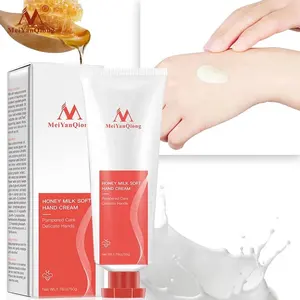 Meiyanqiong Honing Melk Zachte Handcrème Lotions Reparatie Voedende Hand Huidverzorging Anti Kloven Hydraterende Whitening Handcrème