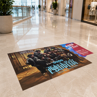 Autocollant de sol personnalisé imprimé numériquement au meilleur prix pour la publicité promotionnelle des restaurants et des magasins, travaux de décoration