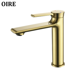 <span class=keywords><strong>Robinet</strong></span> <span class=keywords><strong>de</strong></span> <span class=keywords><strong>cuisine</strong></span> mitigeur <span class=keywords><strong>de</strong></span> lavabo en or brossé, collection douche et mitigeur encastré, fourni par le fabricant <span class=keywords><strong>de</strong></span> robinets Kaiping pour les distributeurs - Product Image 2