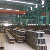 Poutre en H en acier de construction laminé à chaud et poutre en G en fonte ductile, personnalisables en usine, pour la construction de bâtiments et de ponts, avec coupe de poutre en G et fixation par collier