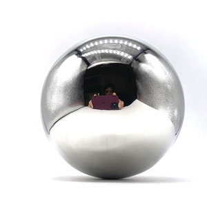 Esfera Metálica Ligera <span class=keywords><strong>de</strong></span> Pared Delgada, Espejo Pulido, Adorno Decorativo, Bola Hueca <span class=keywords><strong>de</strong></span> Acero Inoxidable 304 - Product Image 3