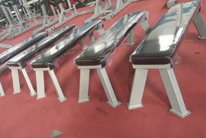 Banco Plano Multiusos de Acero Profesional SK para Gimnasio Comercial, Equipo de Fitness para Levantamiento de Pesas, Seguro para Espalda y <span class=keywords><strong>Pecho</strong></span> - Product Image 4