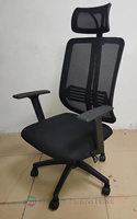 Usine de vente en gros, meubles commerciaux de conception moderne, chaise pivotante de bureau ergonomique réglable avec levage 3D JX-622A