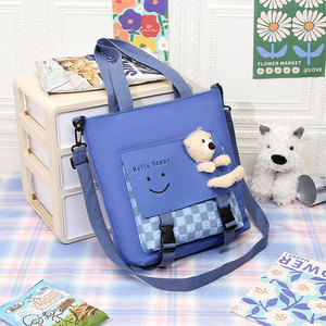 Bolsa de Lona con Diseño de Oso <span class=keywords><strong>Kawaii</strong></span>, Bolso de Hombro con Cremallera, Bolso Cruzado con Ositos de Peluche Suaves <span class=keywords><strong>para</strong></span> <span class=keywords><strong>Niñas</strong></span> - Product Image 5