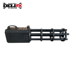 Accessoire d'atmosphère de mariage LED barre de salut à six têtes pistolet à confettis électronique batterie rechargeable intégrée tireur de confettis - Product Image 4