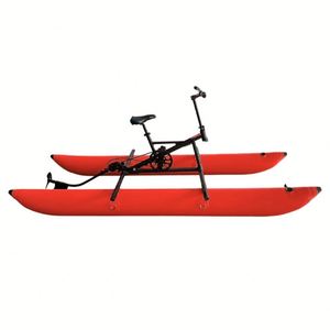 Vélo à pédales gonflable rond à une place, cadre en aluminium, résistant aux UV, pour sports nautiques en plein air, de la manufacture chinoise Lumark - Product Image 2