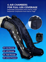Nouvelles bottes de récupération sans fil à compression d'air 2026 – Masseur intelligent IA pour jambes entières, soulagement musculaire et thérapie sportive pour athlètes