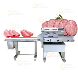 Automatic uniform cooked meat thickness slicing Slicer Bacon Pork Cutting Machine