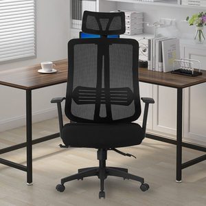 Thời trang màu đen khung lật tay vị<span class=keywords><strong>n</strong></span> giá cả phải chăng ghế vă<span class=keywords><strong>n</strong></span> phòng, bà<span class=keywords><strong>n</strong></span> máy tính xoay giữa trở lại nhà vă<span class=keywords><strong>n</strong></span> phòng Mạng ghế - Product Image 4