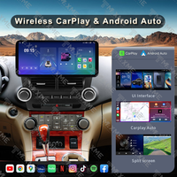 Autoradio Android 12,3 pouces avec grand écran HD pour TOYOTA HIGHLANDER 2009-2014, prend en charge l'adaptateur Canbus sans fil CP