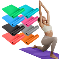Tapis de Yoga NBR Haute Densité Extra Épais Antidérapant avec Sangle de Transport