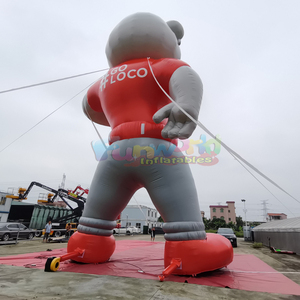 Commercial grade publicidad hinchable large inflatable bear model with sunglasses for outdoor advertising or events - Product Image 3