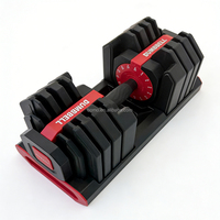 Haltères réglables carrés de 24 kg, directement de l'usine Zoshine, équipement de fitness chinois pour la musculation et la gymnastique
