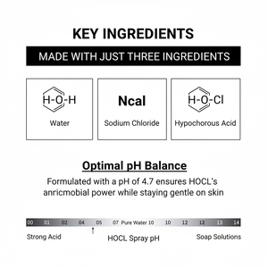 OEM Hypochlorous Gentle Skin Spray Soothes <b>Purifies</b> Acne Redness Relief Organic Vegan Silicone-Free Oil-Free Paraben-Free Skin - Product Image 3