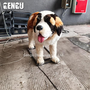 पार्क सजावट के लिए अनुकूलित उच्च गुणवत्ता वाले पशु मॉडल 3डी एनिमेट्रोनिक कुत्ता - Product Image 1