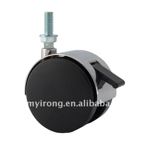 Ruedas giratorias para camas de Hospital, producto en oferta, ruedas dobles de bajo perfil - Product Image 4